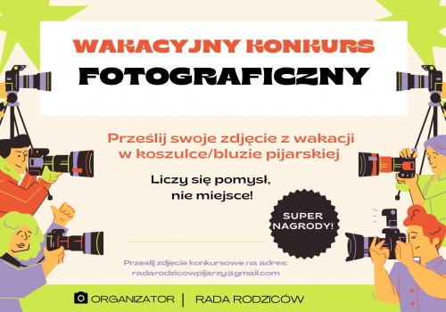  KONKURS: PIJARSKA KOSZULKA NA WAKACJACH! 