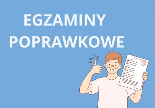  Egzaminy poprawkowe – sierpień 2025