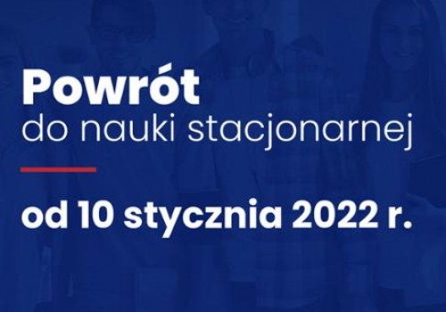 Powrót do nauki stacjonarnej