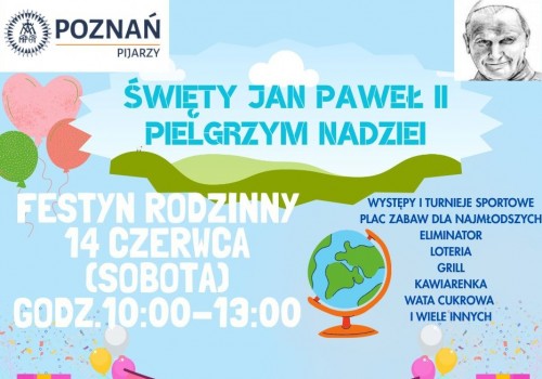  Zapraszamy na Festyn Rodzinny!