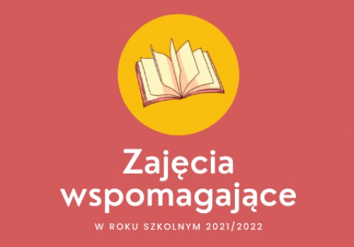 Tygodniowe zestawienie zajęć wspomagających 