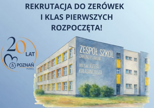 Rozpoczynamy rekrutację do zerówek i klas pierwszych szkoły podstawowej