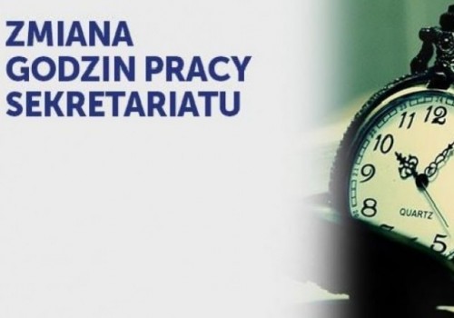 Praca sekretariatu  w wakacje